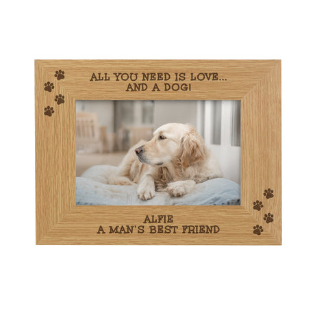 Personalised Pet 6x4 Photo Frame: 5 - Photo Frames By Gift Moments