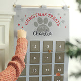 Personalised Silver Grey Pet Advent Calendar: 2 - Advent Calendars By Gift Moments