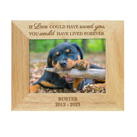 Personalised Pet Memorial Photo Frame: 4 - Photo Frames By Gift Moments