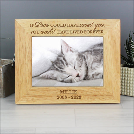 Personalised Pet Memorial Photo Frame: 3 - Photo Frames By Gift Moments