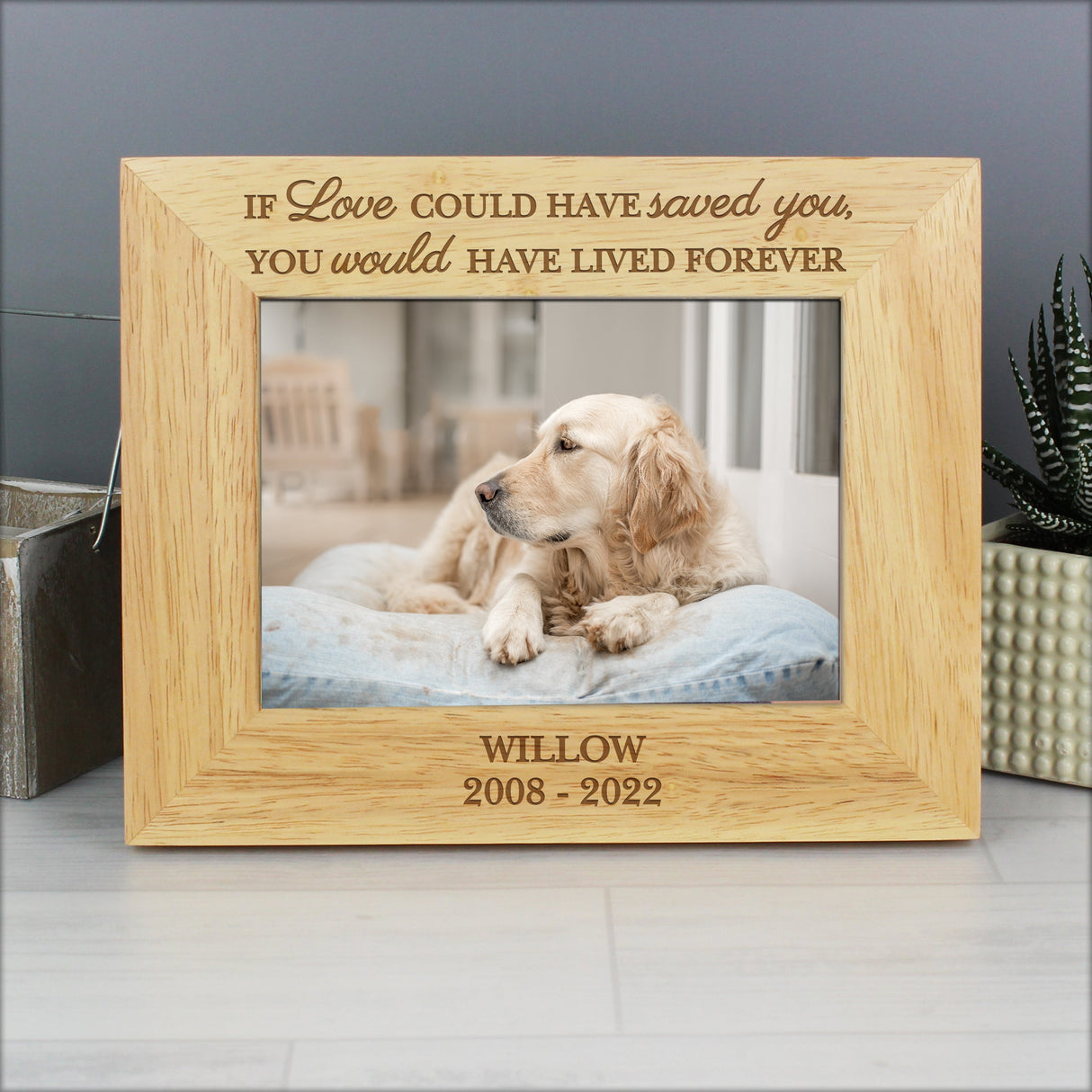 Personalised Pet Memorial Photo Frame: 1 - Photo Frames By Gift Moments