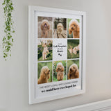 Personalised Pet Multi Photo Framed Prints: 6 - Framed Prints By Gift Moments