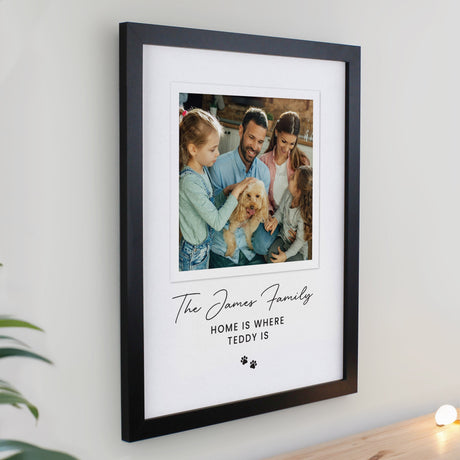 Personalised Pet Photo Framed Prints: 4 - Framed Prints By Gift Moments