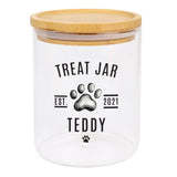 Personalised Pet Treats Glass Jar: 4 - Storage By Gift Moments