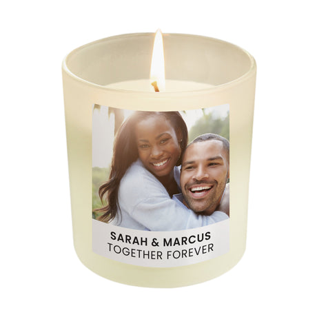 Personalised Photo Candle Jar: 5 - Candles By Gift Moments