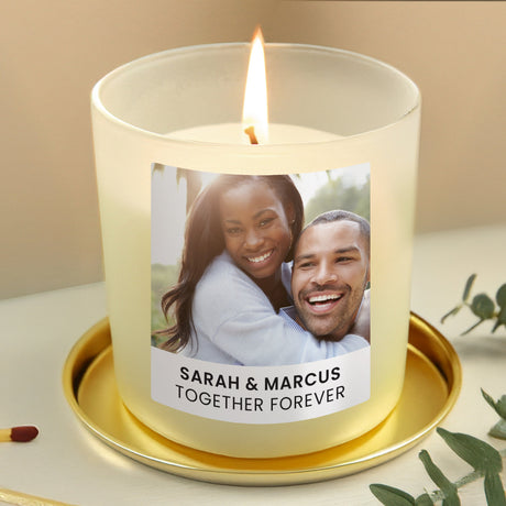 Personalised Photo Candle Jar: 1 - Candles By Gift Moments