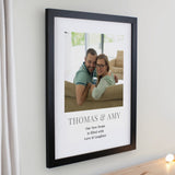 Personalised Photo & Message Framed Prints: 5 - Framed Prints By Gift Moments