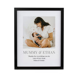 Personalised Photo & Message Framed Prints: 8 - Framed Prints By Gift Moments