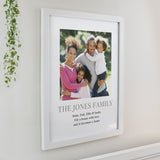 Personalised Photo & Message Framed Prints: 6 - Framed Prints By Gift Moments