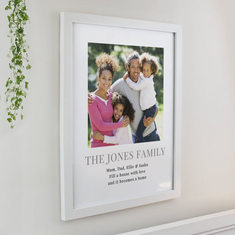 Personalised Photo & Message Framed Prints: 6 - Framed Prints By Gift Moments