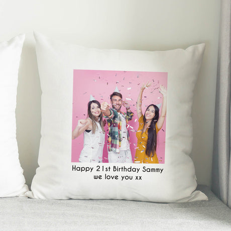 Personalised Photo Cushion: 4 - Cushions By Gift Moments