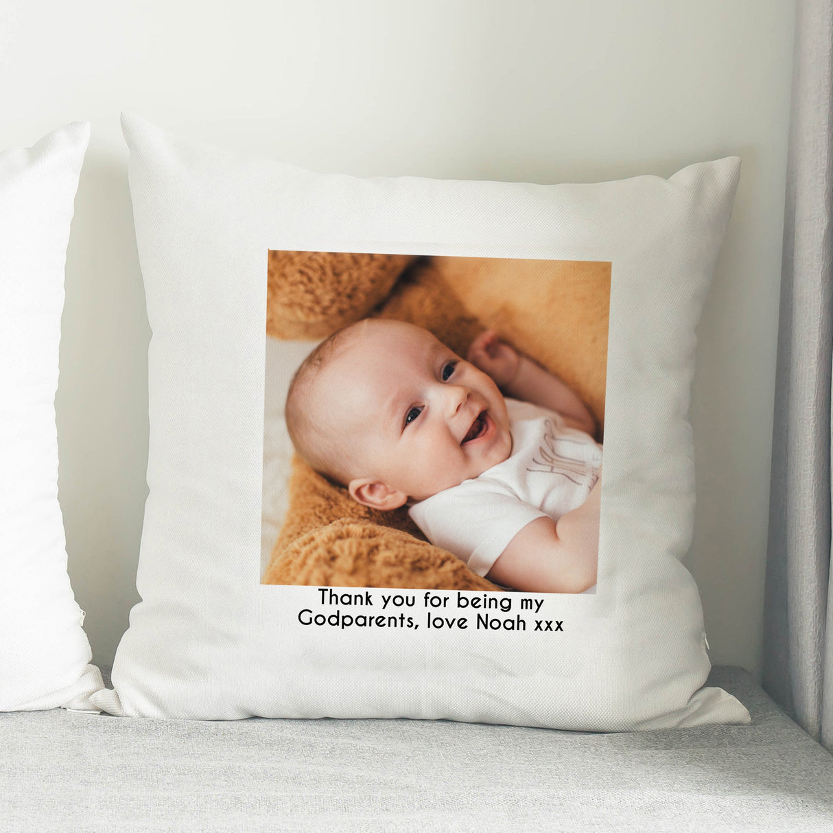 Personalised Photo Cushion: 2 - Cushions By Gift Moments