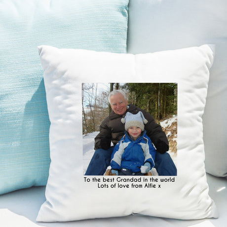 Personalised Photo Cushion: 1 - Cushions By Gift Moments