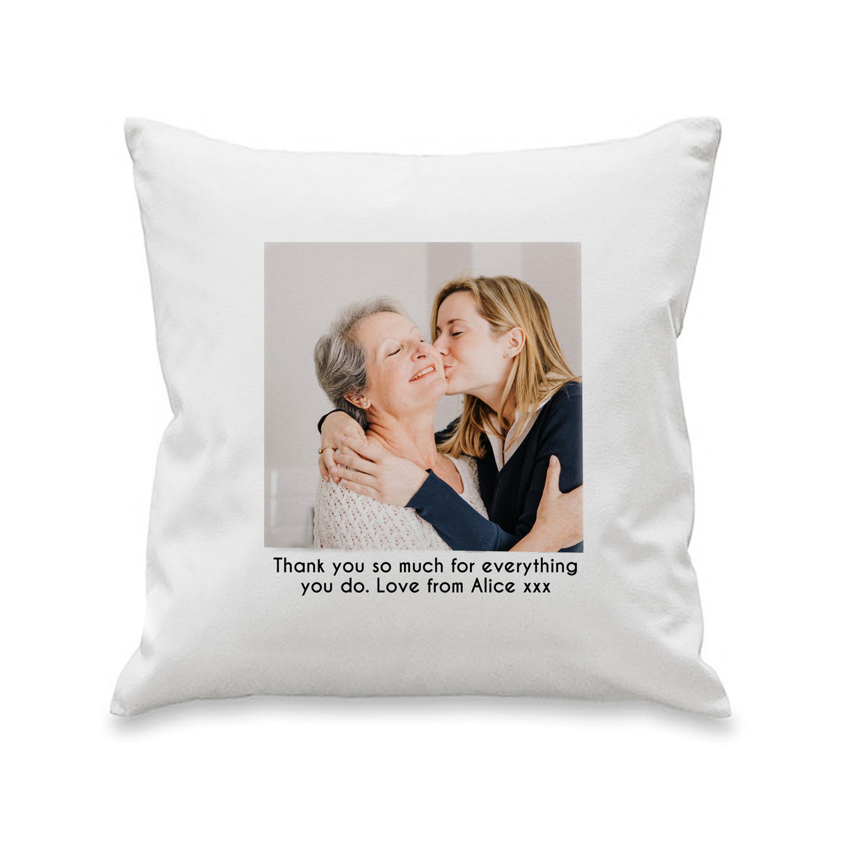 Personalised Photo Cushion: 5 - Cushions By Gift Moments