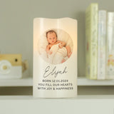 Personalised Photo LED Wax Candle: 4 - LED Lighting By Gift Moments