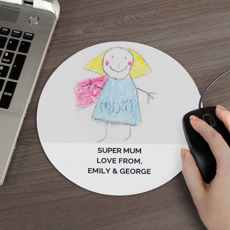 Personalised Photo Mouse Mat 20cm: 7 - Tech Accessories By Gift Moments