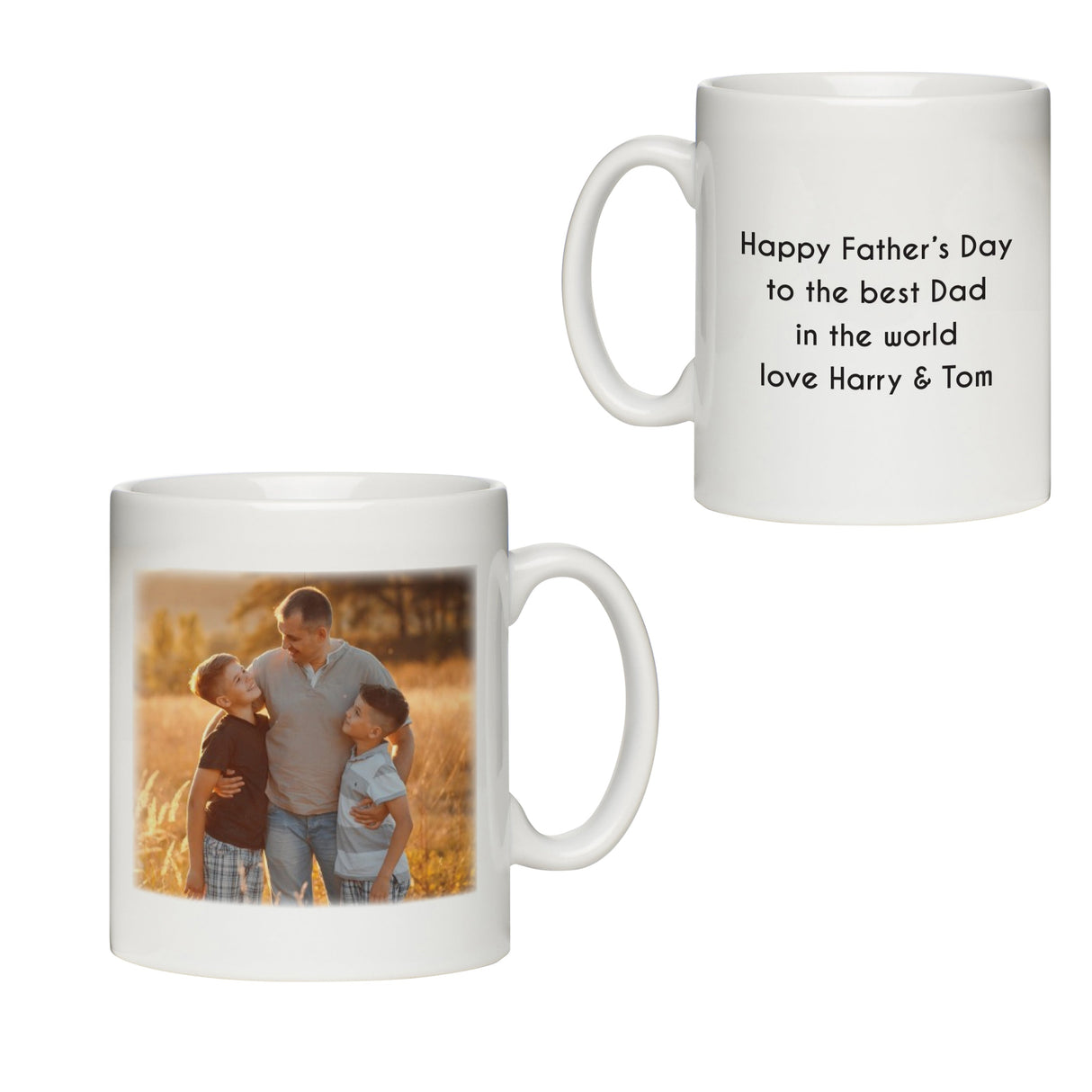 Personalised Photo Upload Mug: 4 - Mugs By Gift Moments