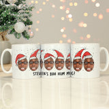 Personalised Santa Photo Upload Mug: 2 - Mugs By Gift Moments