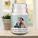 Personalised Photo Scented Jar Candle: 4 - Candles By Gift Moments