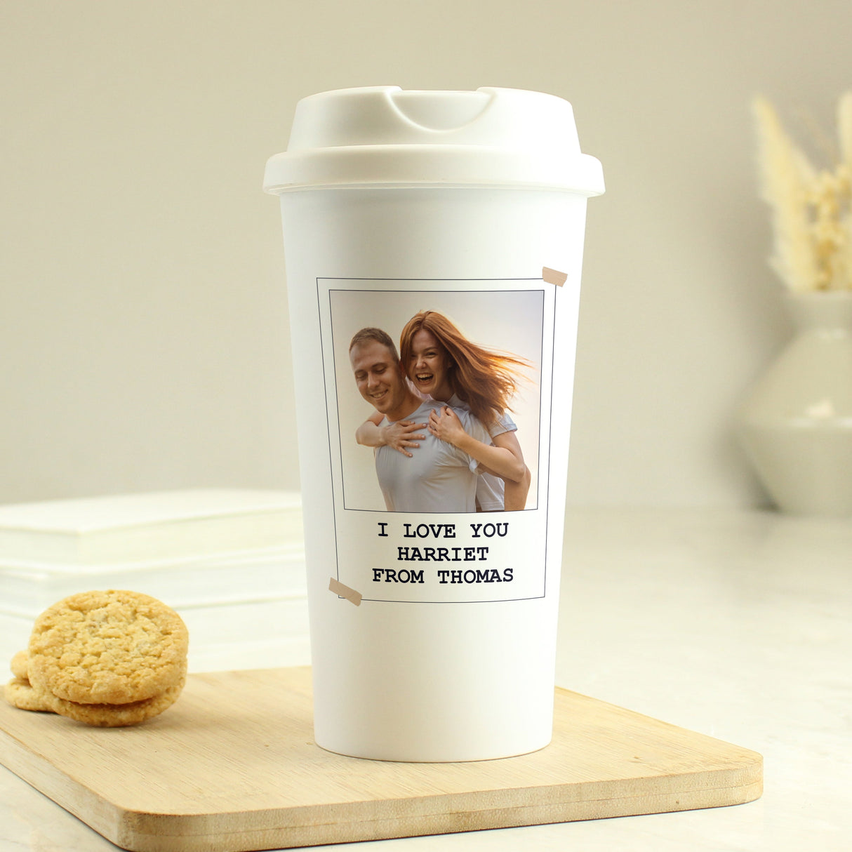 Personalised Photo Travel Mug: 3 - Travel Mugs By Gift Moments