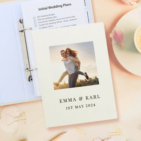 Personalised Photo Upload Wedding Planner: 3 - Photo Albums By Gift Moments