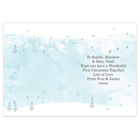 Personalised Polar Bear Family Christmas Card: 4 - Greeting Cards By Gift Moments