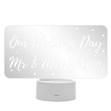 Personalised Colour Changing Polka-dot Night Light: 5 - LED Lighting By Gift Moments