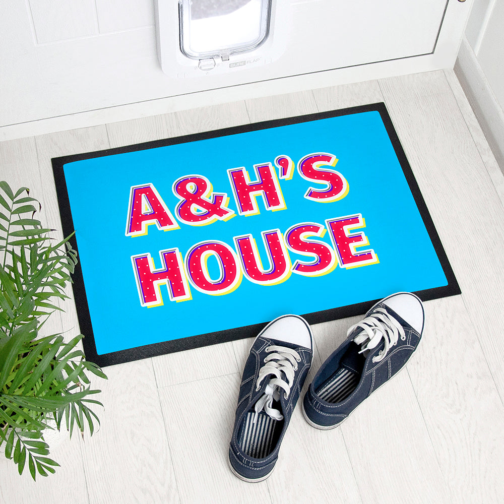 Personalised Pop Art Doormat Default Title - Doormats at Gift Moments