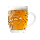 Personalised Premium Dimpled Beer Stein: 5 - Beer Glasses By Gift Moments