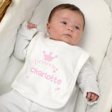 Personalised Little Princess Baby Bib: 1 - Baby Clothing By Gift Moments