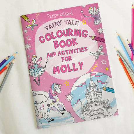 Personalised Princess & Unicorn Colouring Book: 1 - Books By Gift Moments