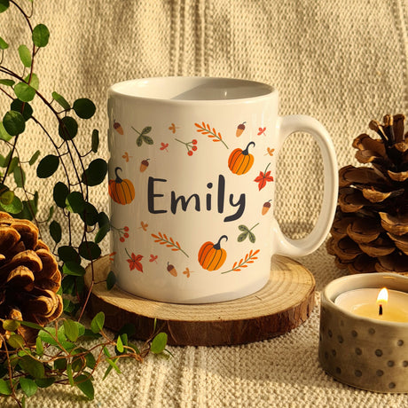 Personalised Pumpkin Mug for Halloween: 1 - Mugs By Gift Moments