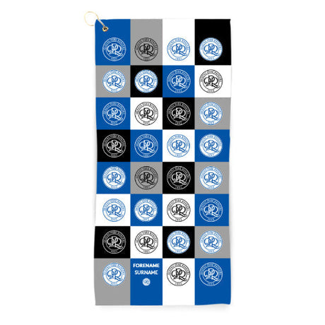 Queens Park Rangers FC Microfibre Golf Towel: 1 - Golf Towels By Queens Park Rangers