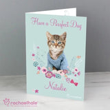 Personalised Rachael Hale Kitten Greeting Card: 2 - Greeting Cards By Rachael Hale