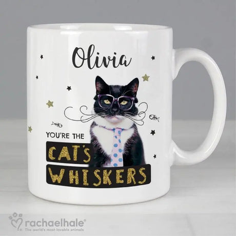 Personalised Rachael Hale Cat’s Whiskers Mug: 2 - Mugs By Rachael Hale