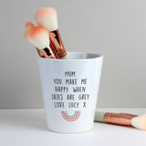 Personalised Rainbow Ceramic Plant Pot: 3 - Pots & Planters By Gift Moments