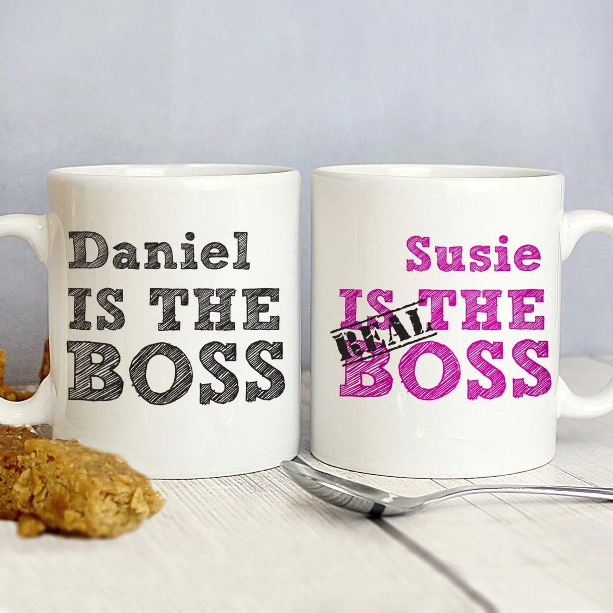 Personalised Boss Mug Set: 1 - Mugs By Gift Moments