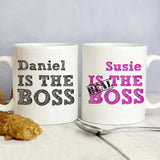 Personalised Boss Mug Set: 1 - Mugs By Gift Moments