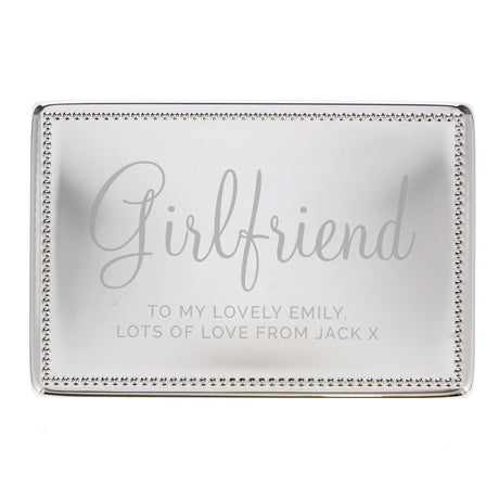 Personalised Rectangular Jewellery Box: 5 - Jewellery Boxes By Gift Moments