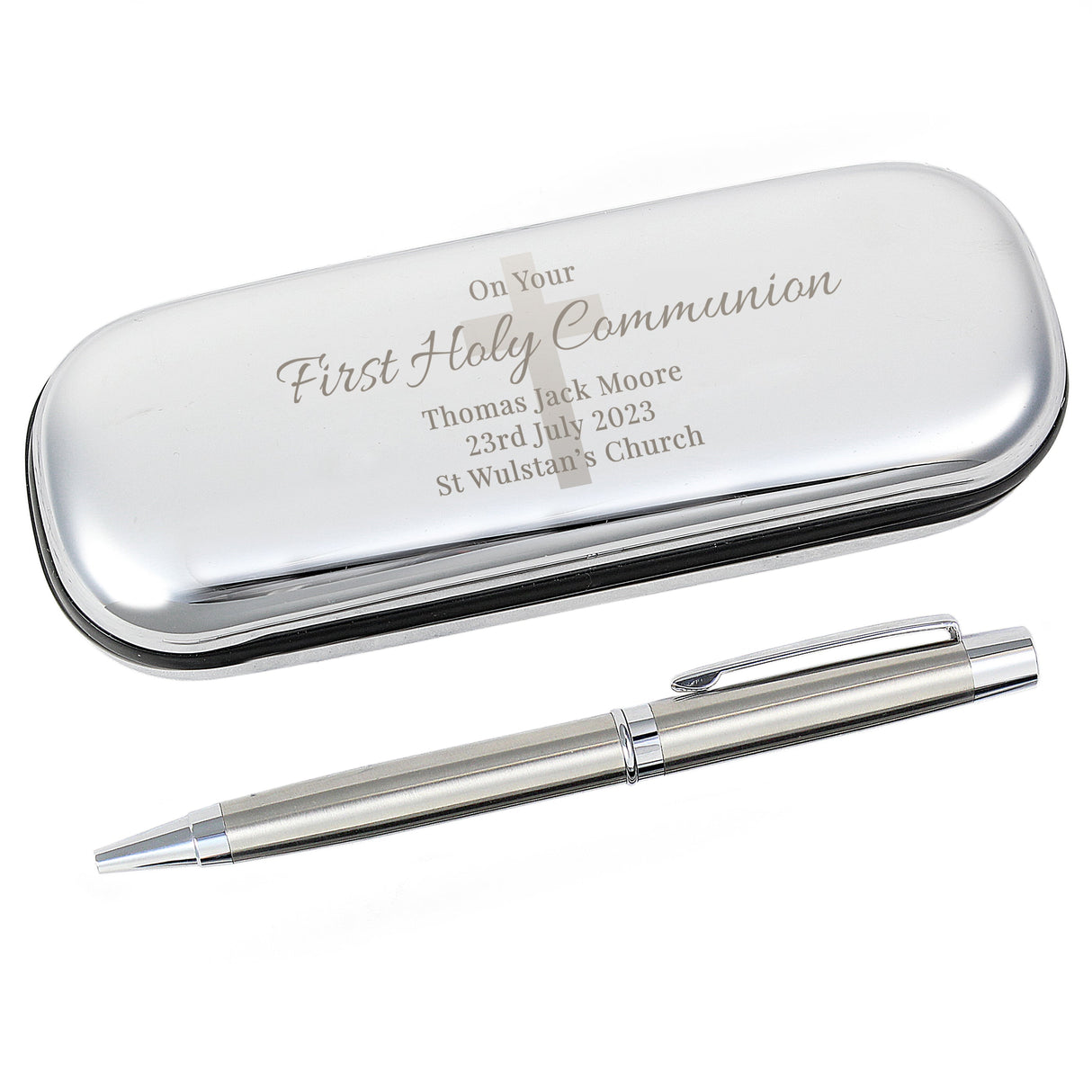 Personalised Religious Pen and Box Set: 5 - Pens & Pencils By Gift Moments