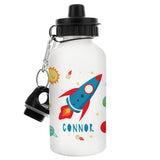 Personalised Rocket Drinks Bottle for Kids: 4 - Kids Bottles By Gift Moments