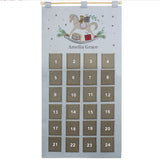 Personalised Silver Grey Rocking Horse Advent Calendar: 5 - Advent Calendars By Gift Moments