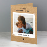 Personalised Rustic Polaroid Photo Card: 8 - Greeting Cards By Gift Moments