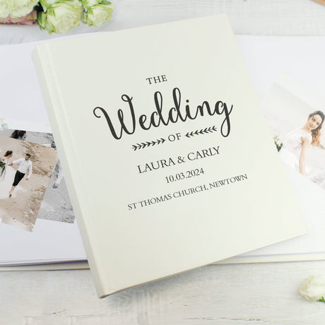 Personalised Rustic Wedding Photo Album: 1 - Photo Albums By Gift Moments