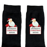 Personalised Santa Claus Christmas Socks: 3 - Clothing By Gift Moments