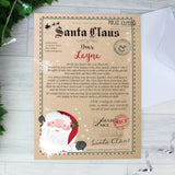 Personalised Santa Claus Letter for Kids: 1 - Santa Letters By Gift Moments