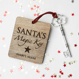 Personalised Santa's Magic Key Traditional - Keyrings at Gift Moments