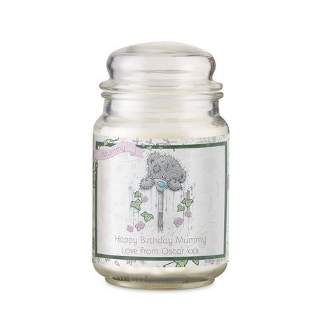 Personalised Tatty Teddy Floral Candle Jar: 6 - Candles