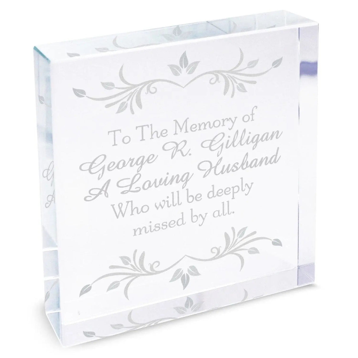 Personalised Crystal Token for Loved Ones: 3 - Crystal Tokens By Gift Moments