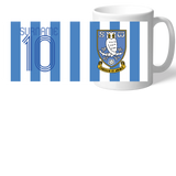 Personalised Sheffield Wednesday Retro Shirt Mug: 2 - Mugs By Sheffield Wednesday